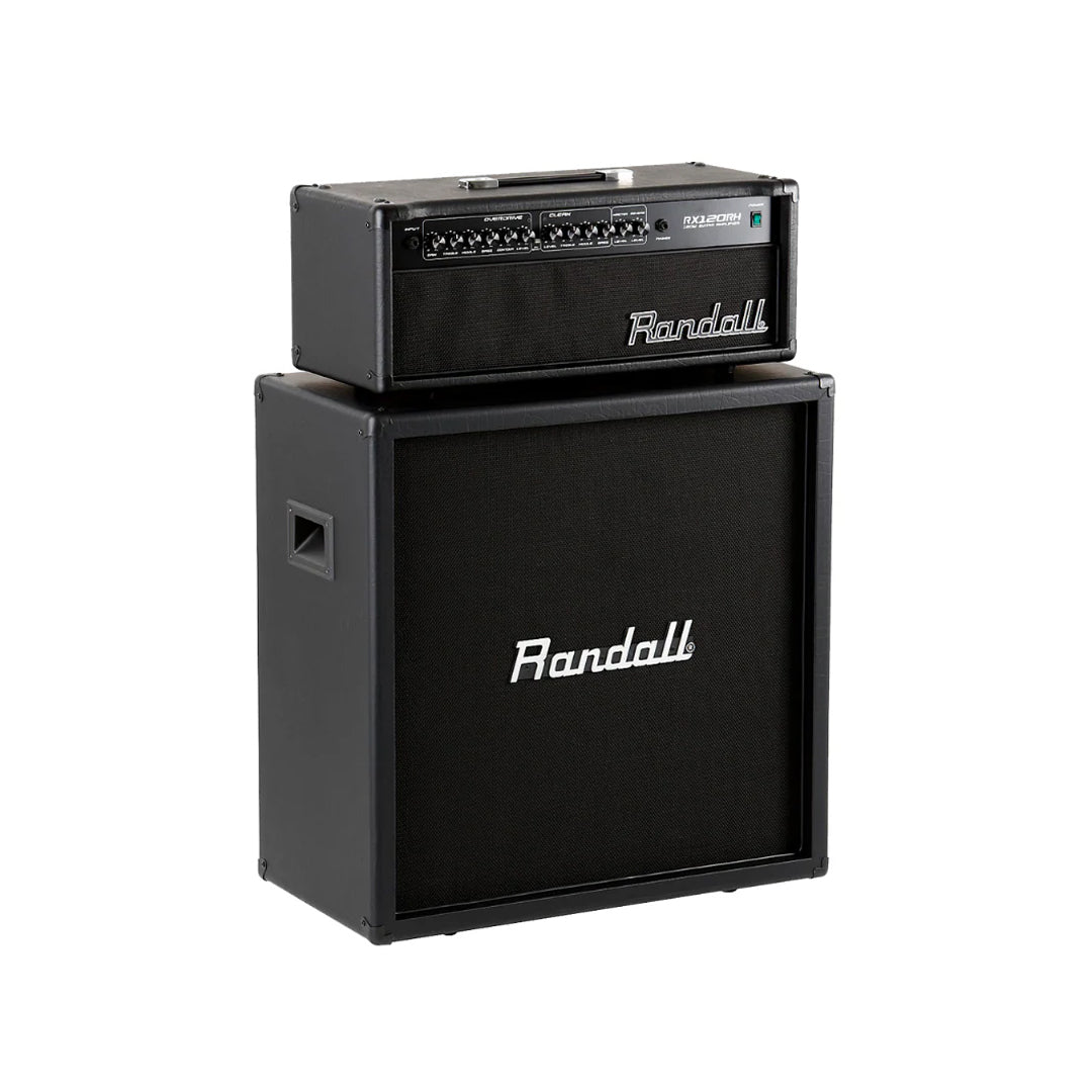 Randall Solid-State Half-Stack Combo Electric Guitar Amplifier (Angled Cabinet)