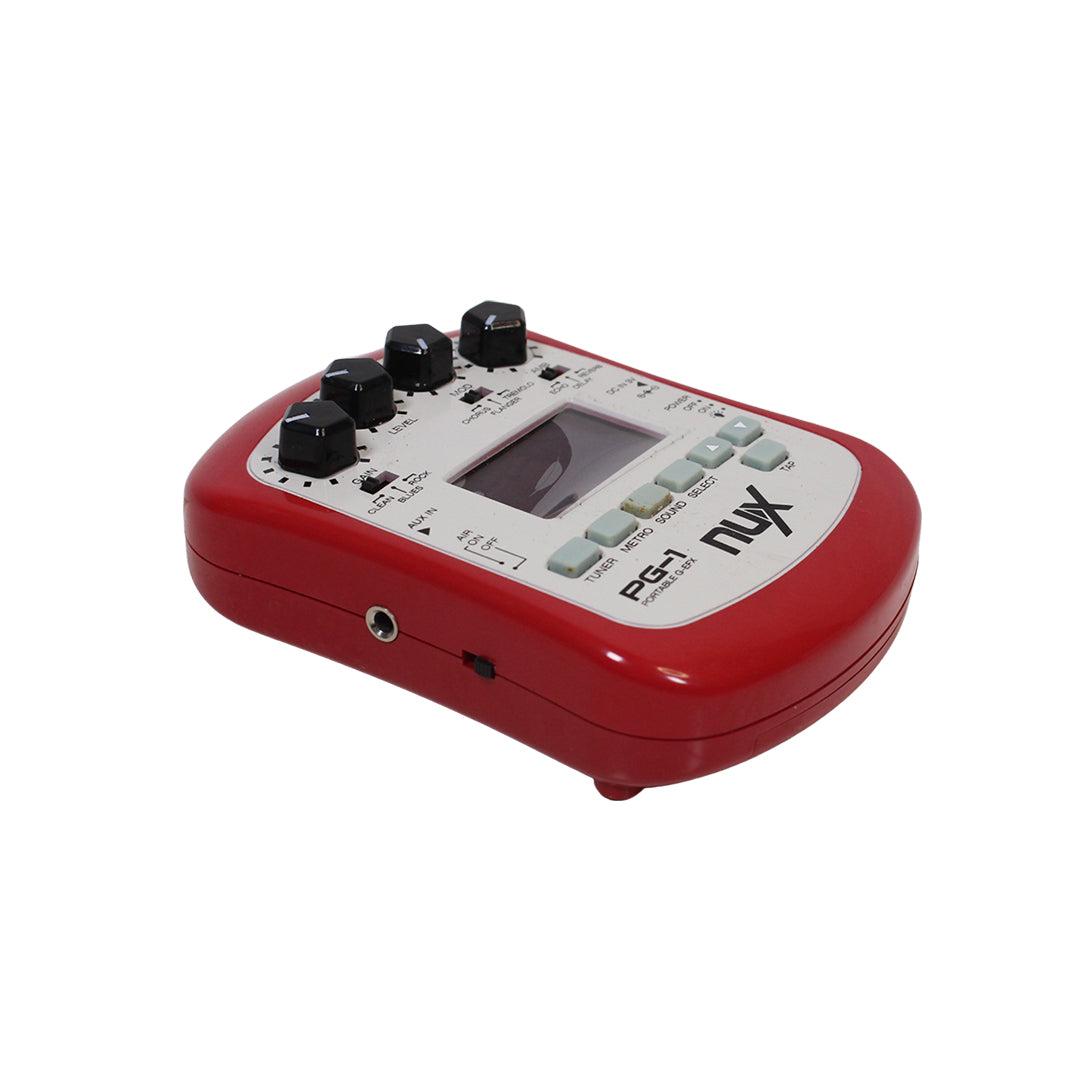 NUX PG-1 Portable Guitar Effects Processor with Built-in Tuner & Metronome (Clearance)