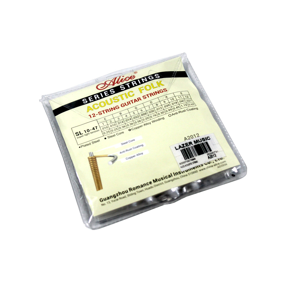 Alice A2012 12-String Acoustic Guitar Strings