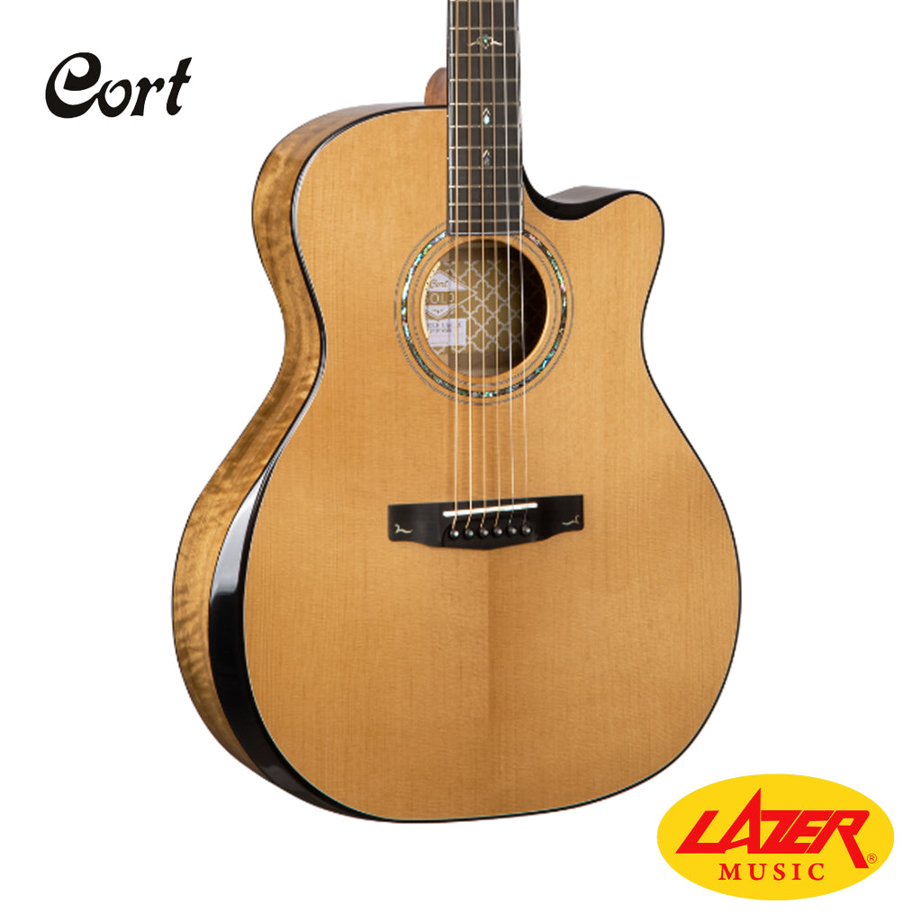 Cort Gold-Edge Acoustic Guitar