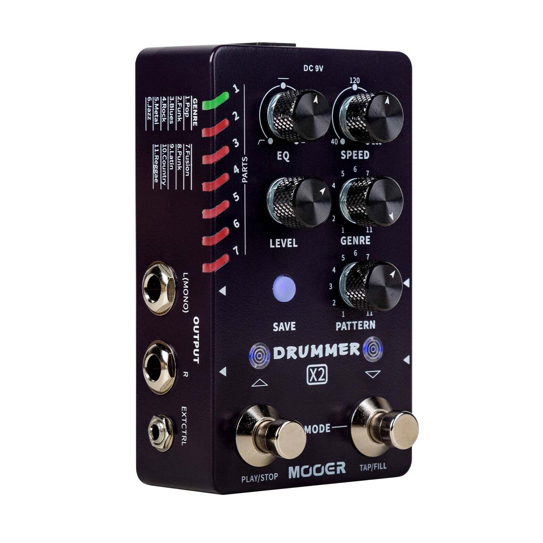 Mooer Drummer X2 Beat Generator