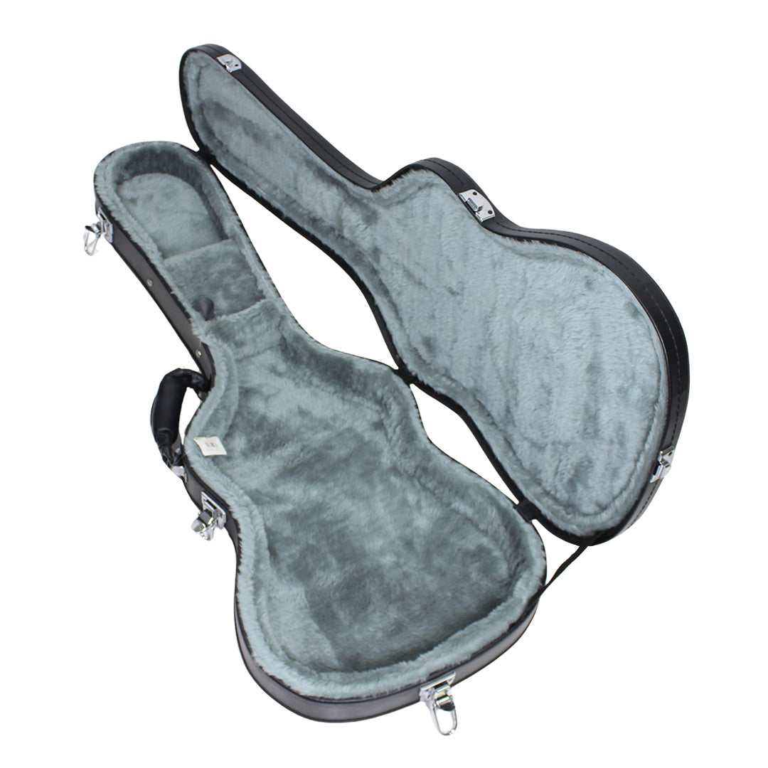 Lazer Heavy-Duty Hardshell Guitar Case with Plush Plush Interior (Clearance)