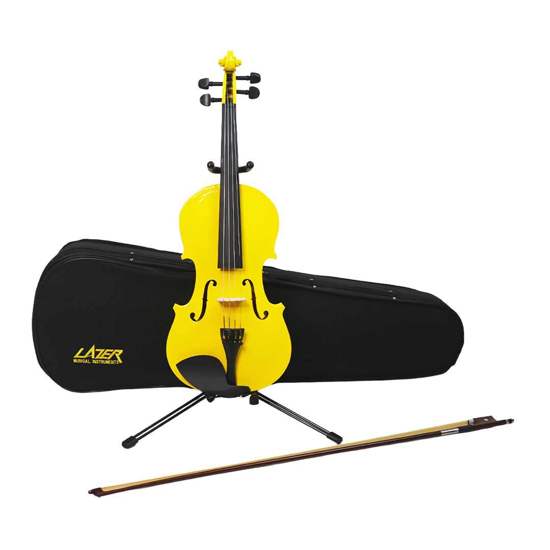 Lazer 3115FL Violin with Colored Design