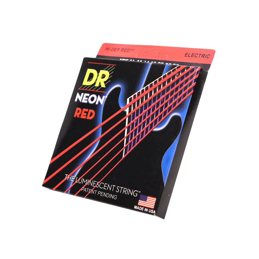 DR NRE-1150 Neon Red Electric String G11-50 Heavy