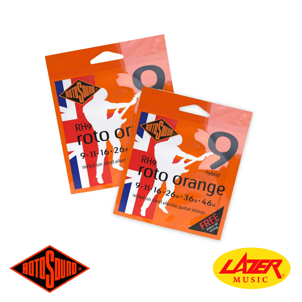 Rotosound Roto Orange Electric Guitar Strings