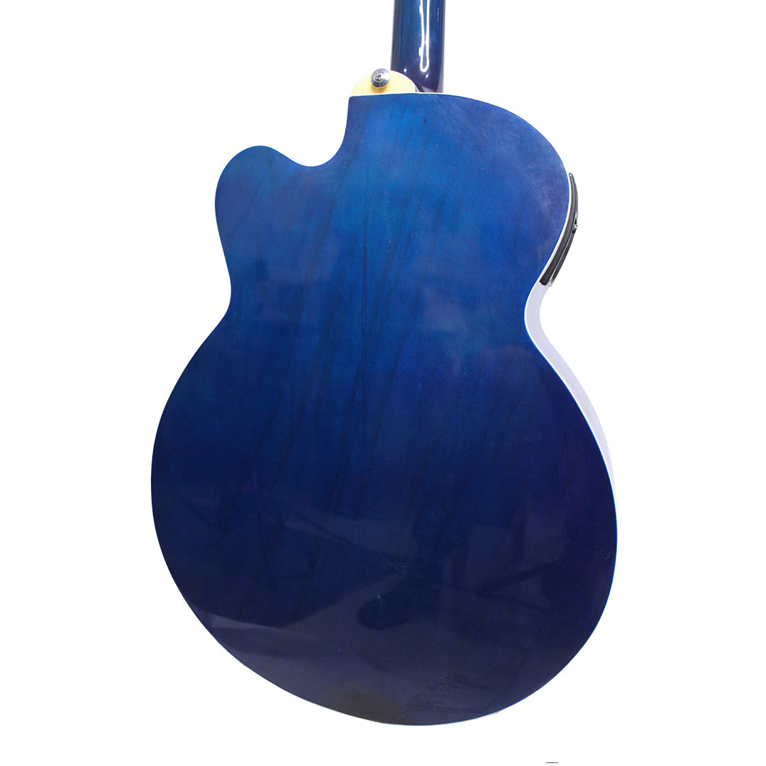 Aria Acoustic-Electric Bass Guitar with Cutaway (Clearance)