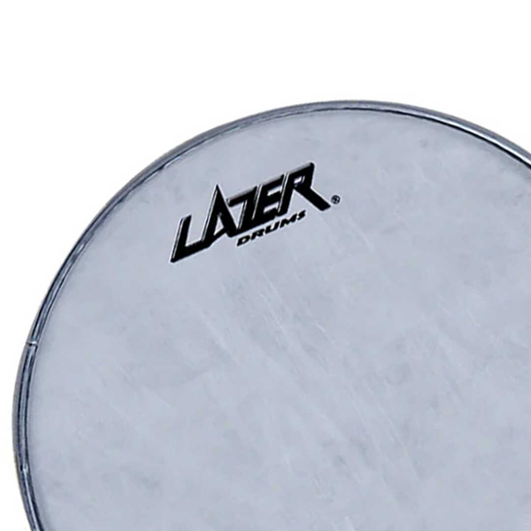 Lazer Music 10" Single Ply 0.19mm White Fiber Drumhead