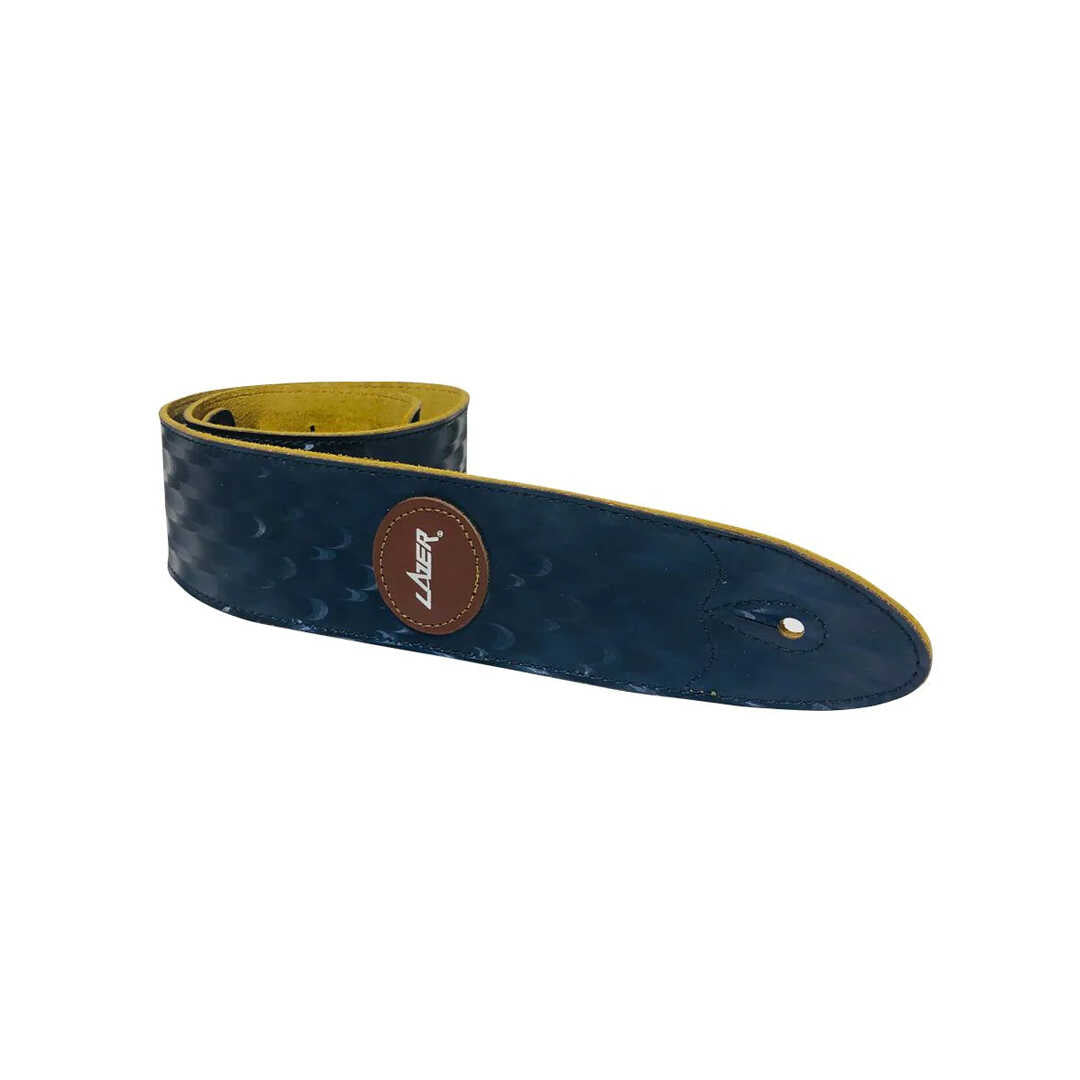 Lazer 7008 Leather Guitar Strap ( 7008B )