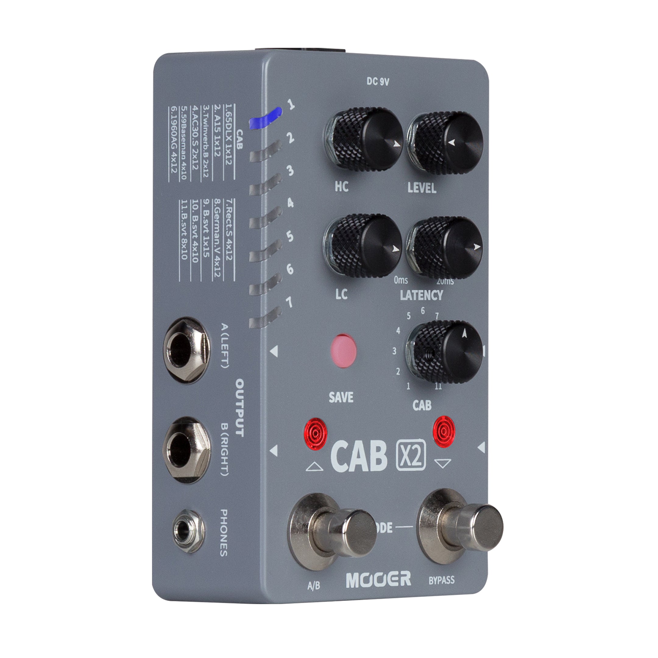 Mooer Cab X2 Can Simulator Pedal