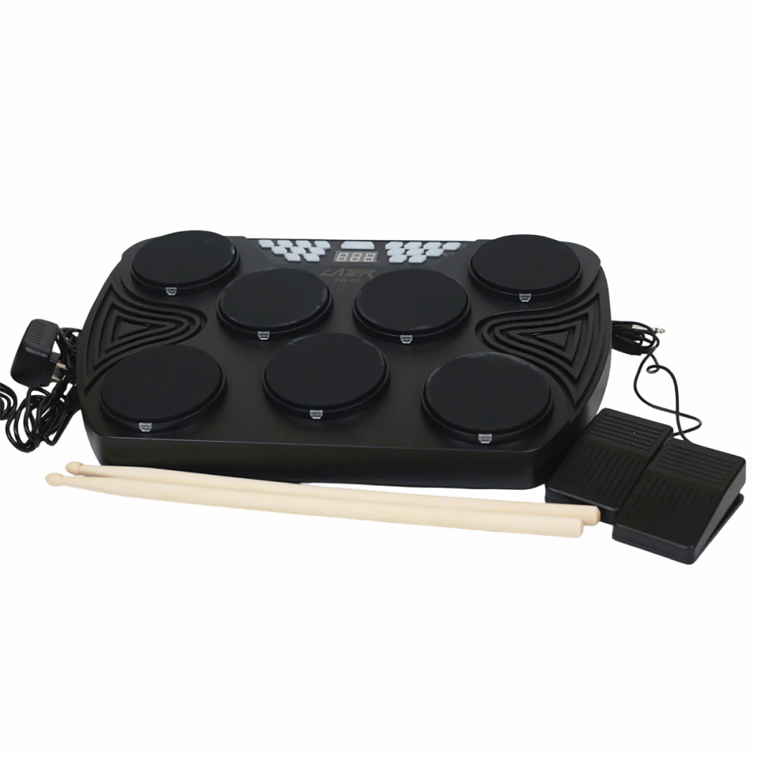Lazer FW-01 Table Top Electronic Drums (E-drums)