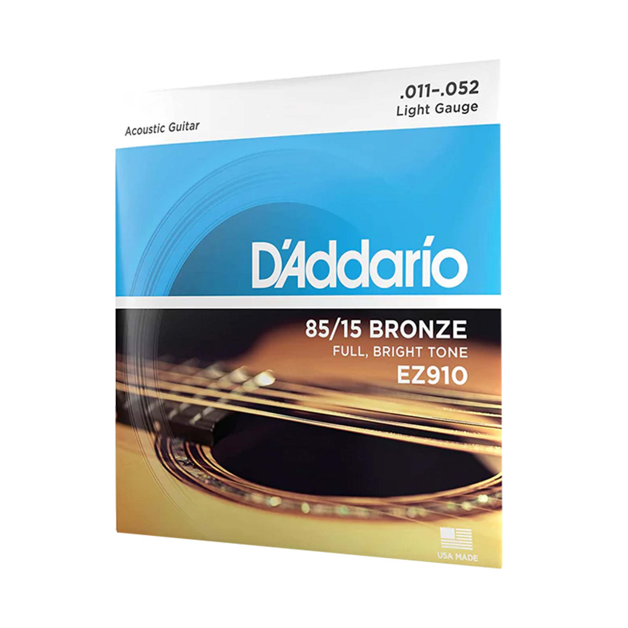 D'Addario EZ910 Bronze Acoustic Guitar Strings