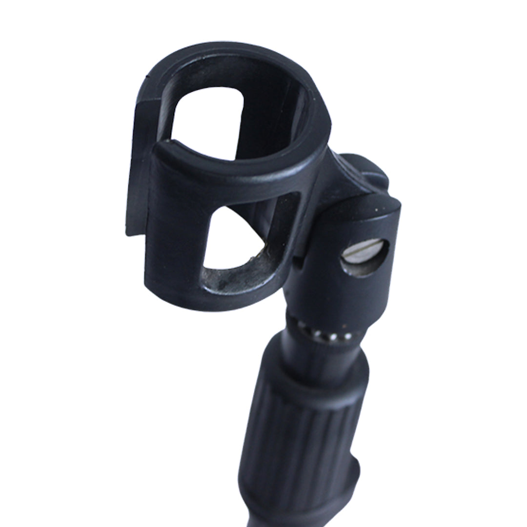 Lazer Straight Microphone Stand with Round Base (Clearance)