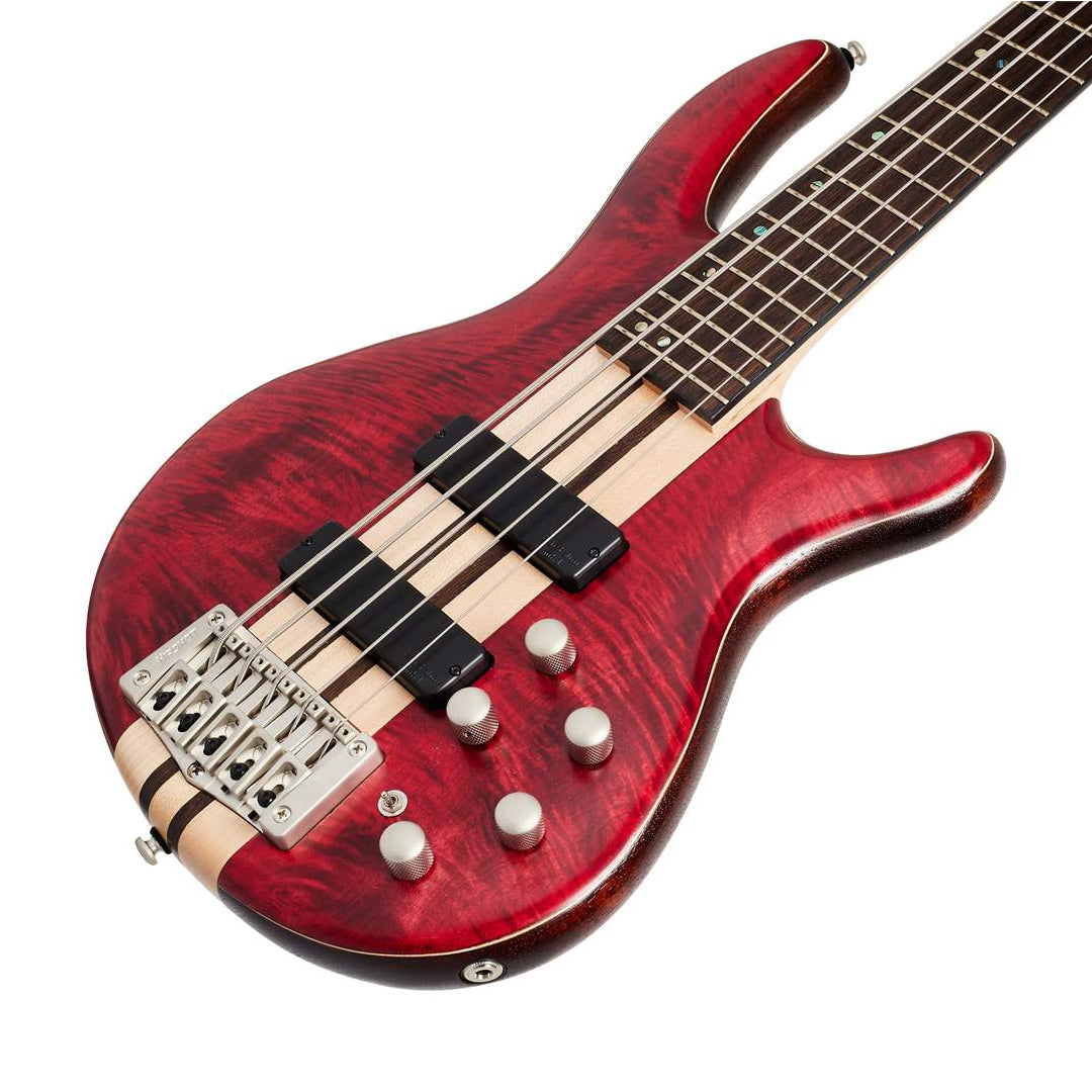 Cort A5 Plus FMMH Bass Guitar ( RED )