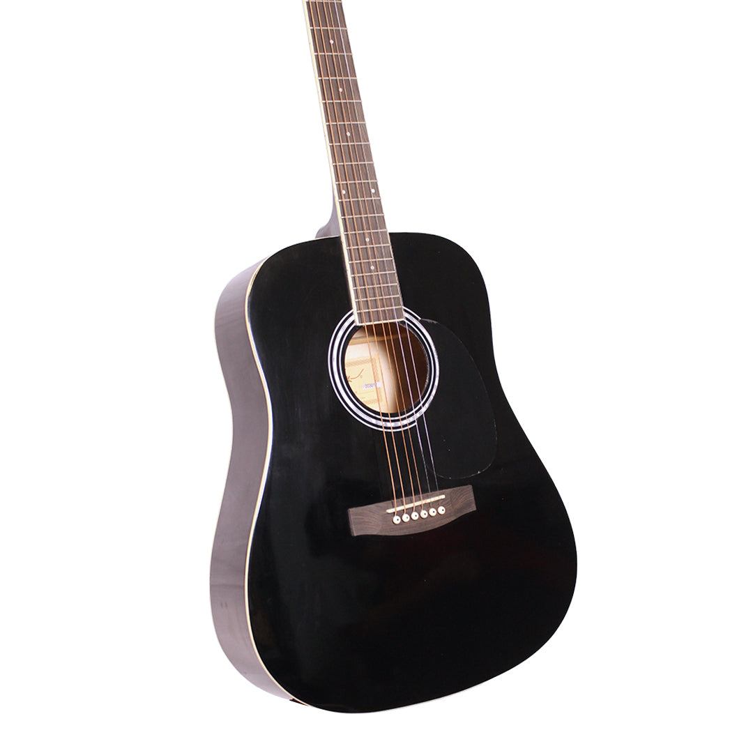 Jay Turser Acoustic Guitar Package w/ Tuner, Strap, Picks and Bag [JJ45-PAK]