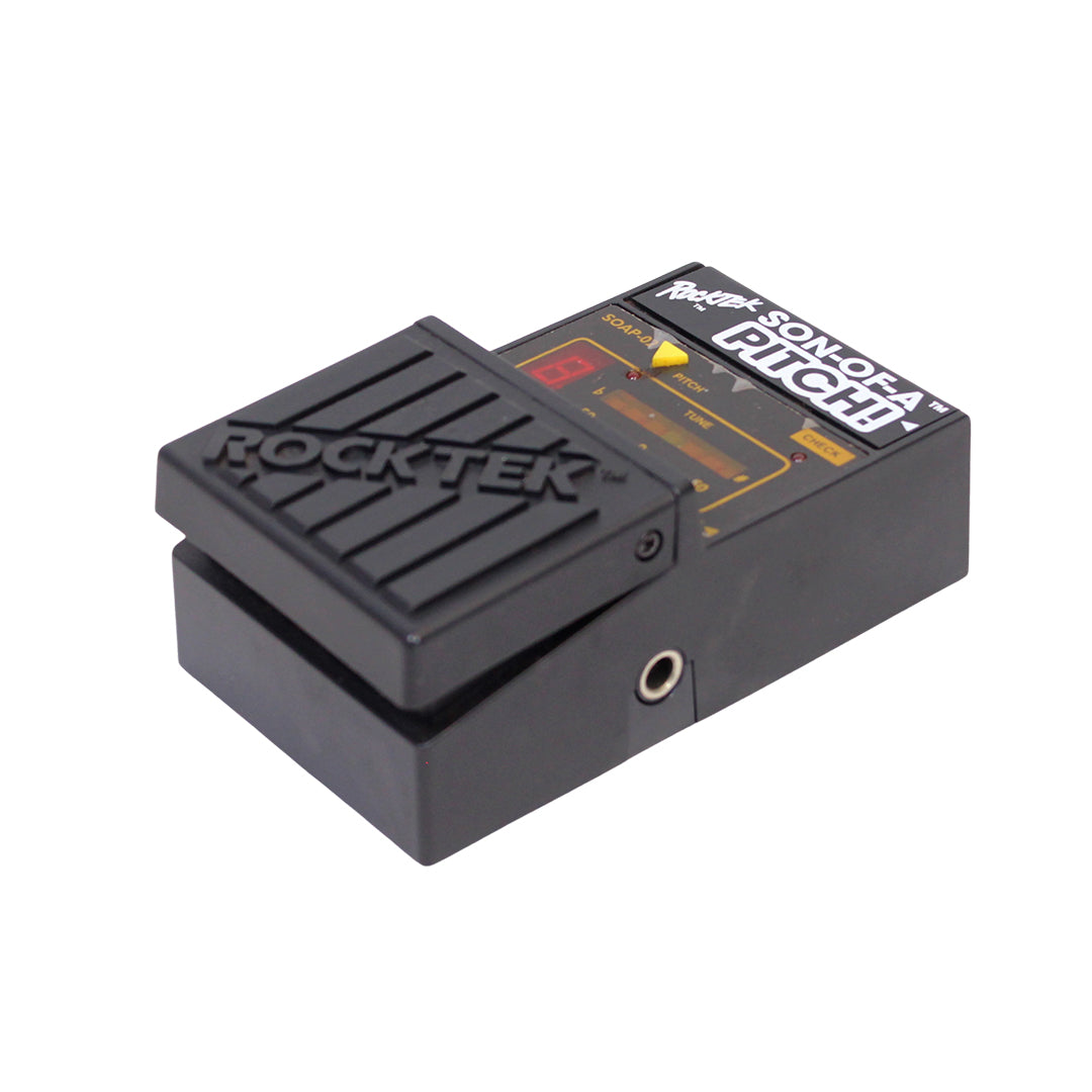 Rocktek Son-of-a-Pitch Chromatic Guitar & Bass Tuner Pedal