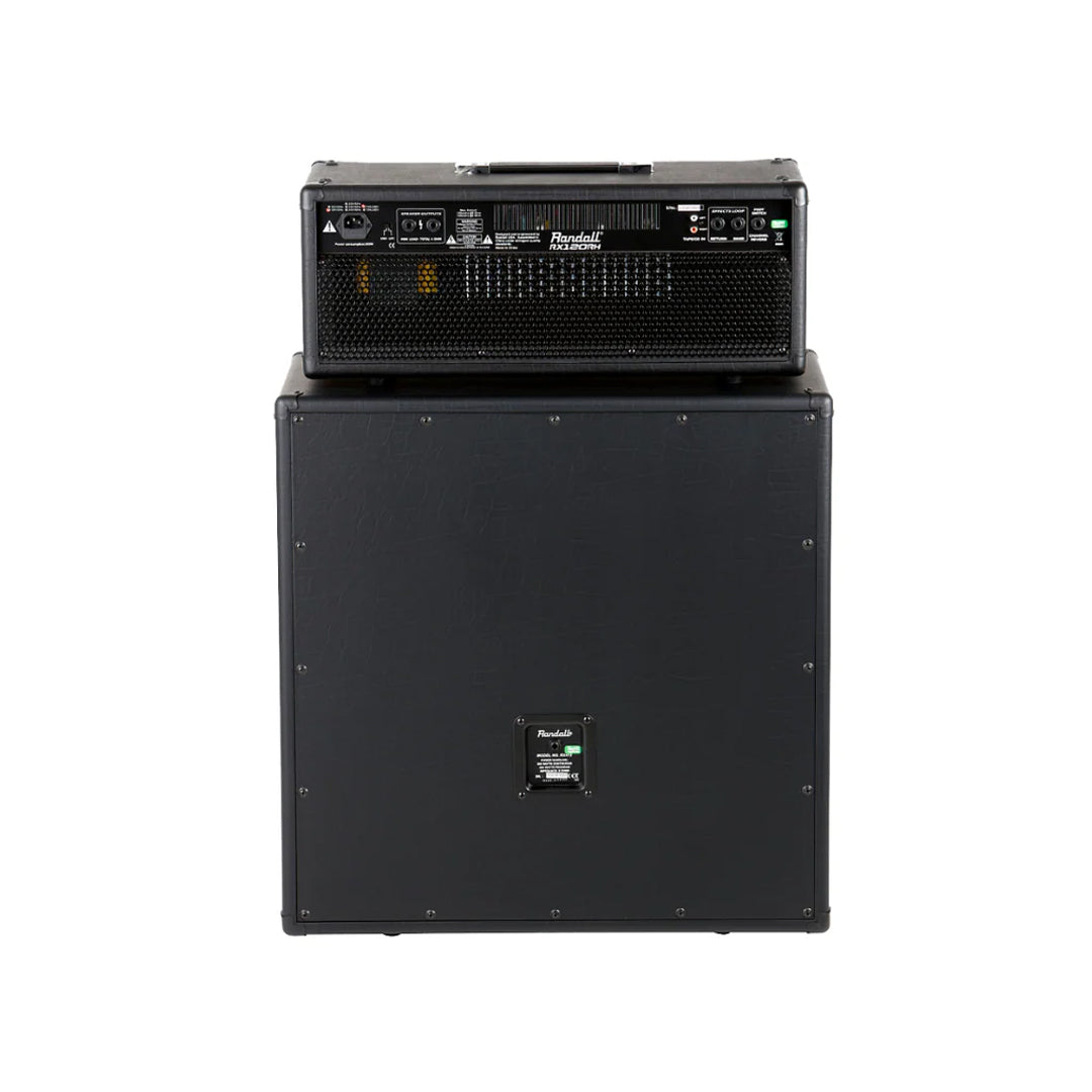 Randall Solid-State Half-Stack Combo Electric Guitar Amplifier (Angled Cabinet)
