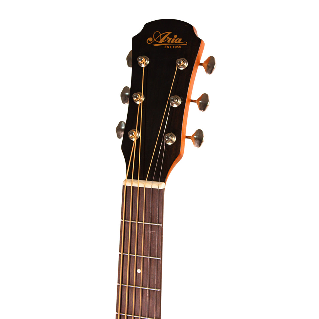 ARIA-111-MTN Matte Natural Dreadnought Acoustic Guitar