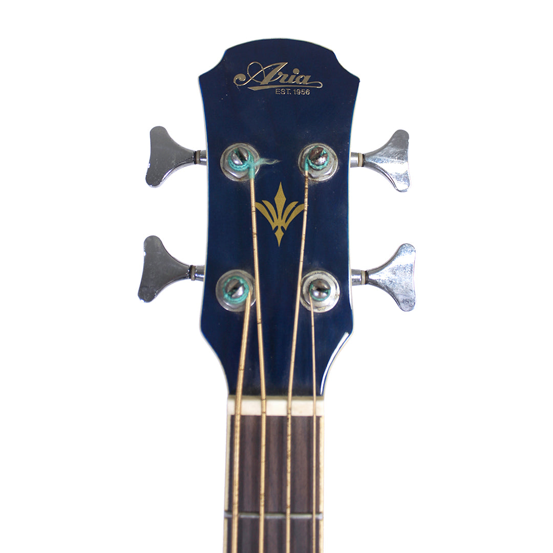 Aria Acoustic-Electric Bass Guitar with Cutaway (Clearance)