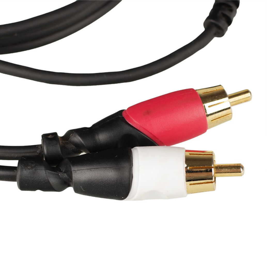 Soundking BJR101-1 Noise Eliminating AUX to Stereo L+R RCA Y-Cable