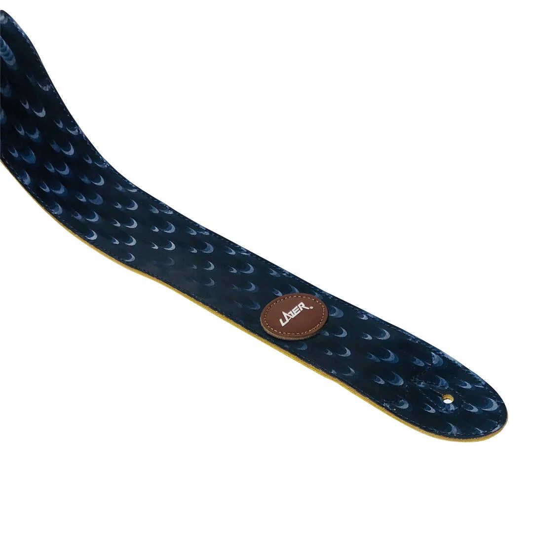 Lazer 7008 Leather Guitar Strap ( 7008B )