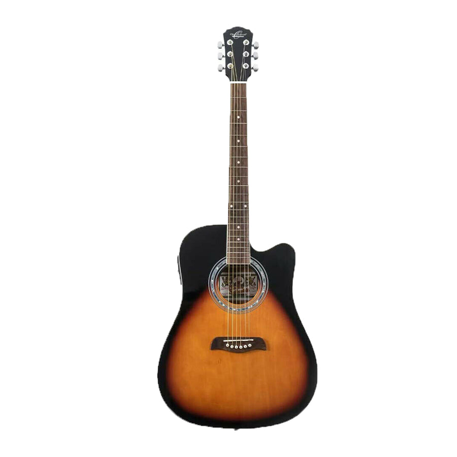 Oscar Schmidt OD45CPK Acoustic Guitar With Cutaway