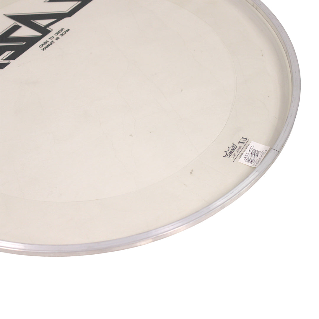 Lazer PE-100C-18 18-Inch Power Stroke Pro Bass Drumhead (Clear)