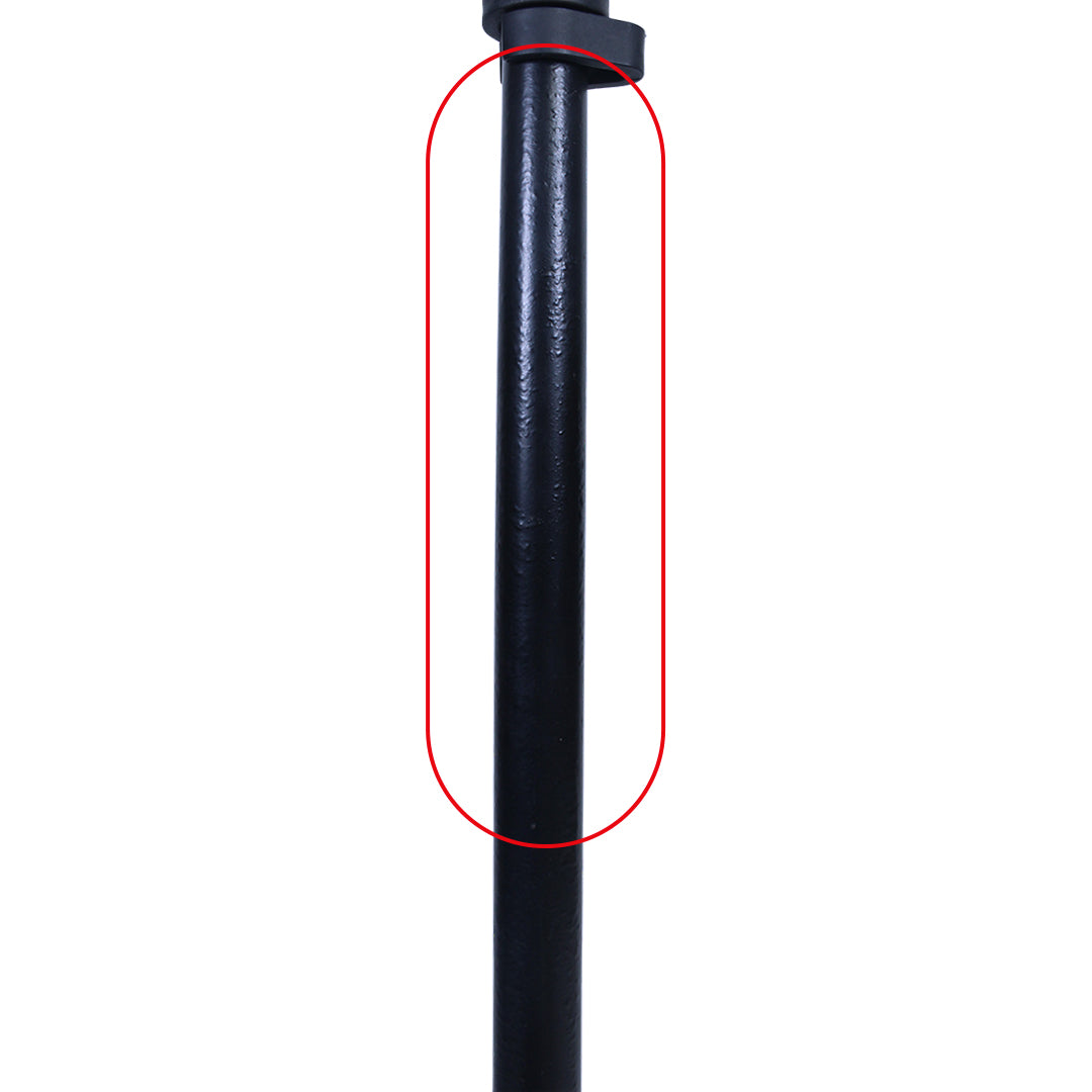 Lazer Straight Microphone Stand with Round Base (Clearance)