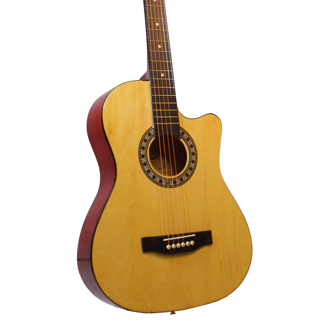 Lazer LGK-38C 38-Inch Cutaway Acoustic Guitar