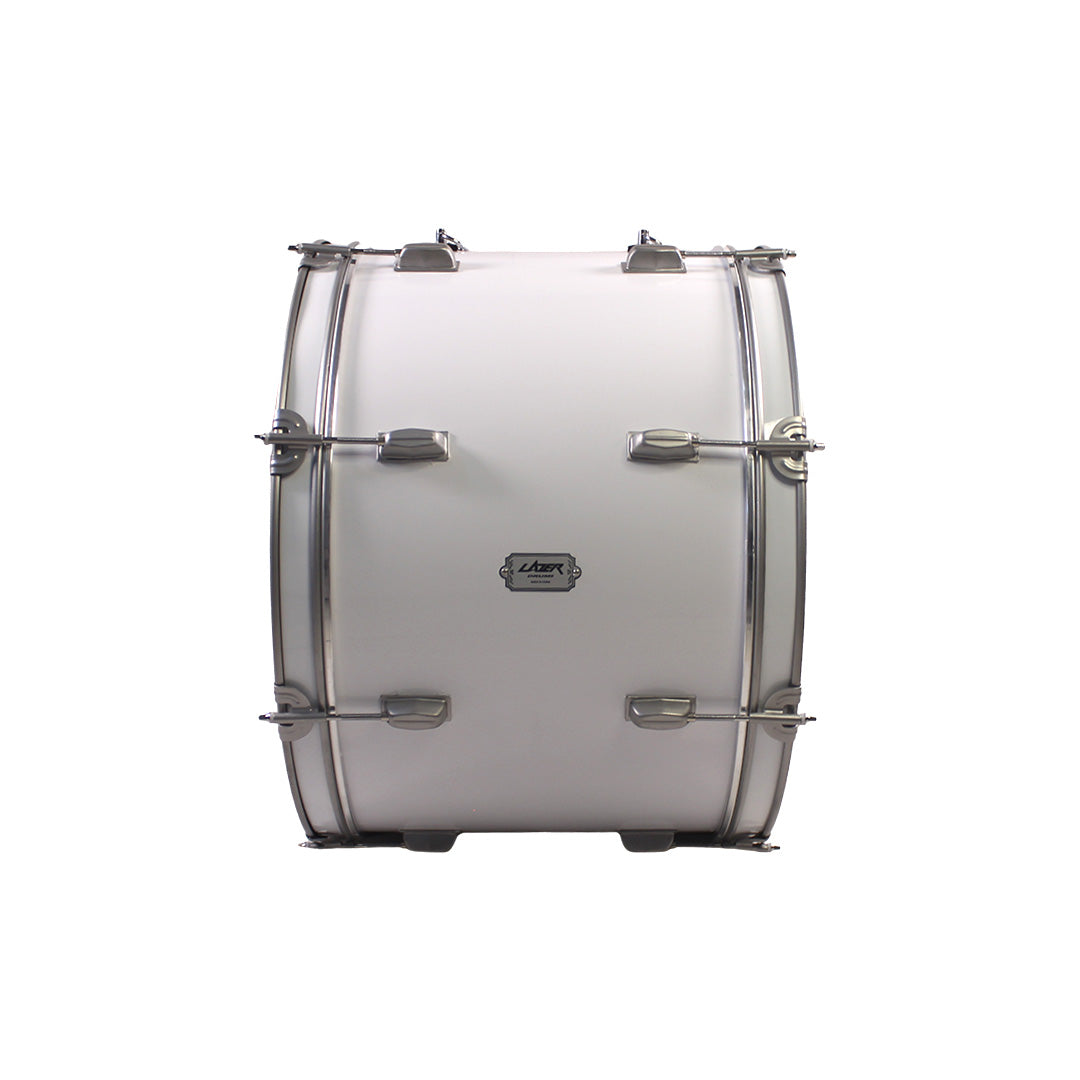 Lazer Marching Bass Drum 22'' with Strap, Mallet, and Key [BD22-4412LC]