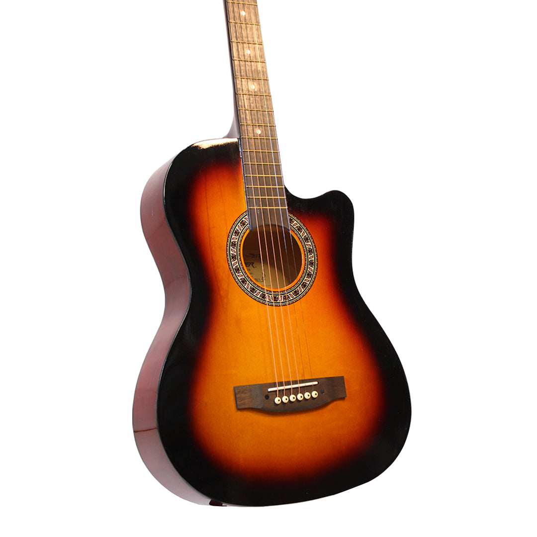 Lazer LGK-38C 38-Inch Cutaway Acoustic Guitar