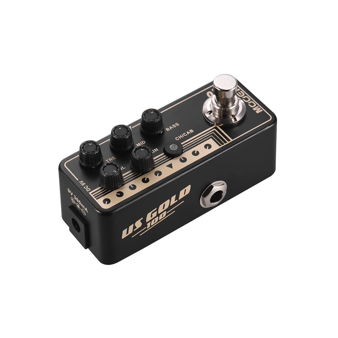 Mooer 012: US Gold 100 Micro Preamp