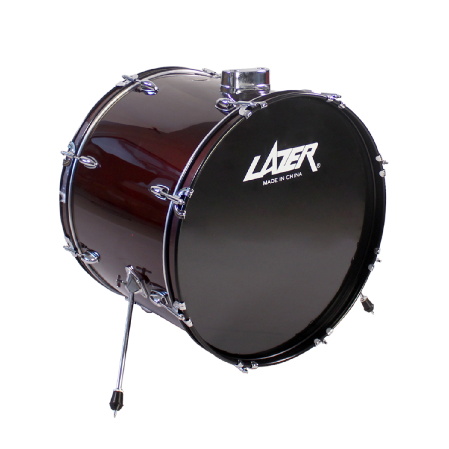 LAZER TCD-24 Drumset with Cymbals and Throne