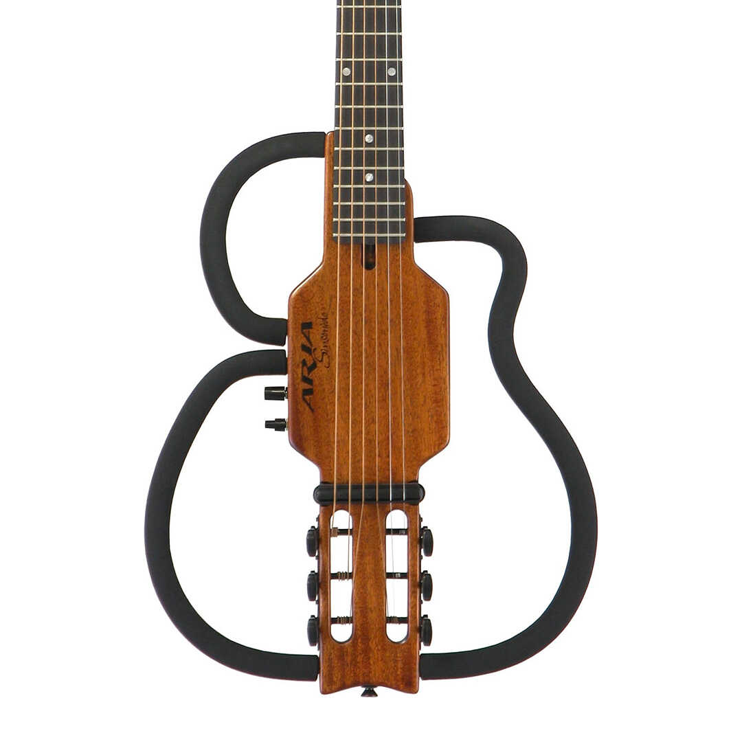ARIA Sinsonido Guitar シンソニード AS−101C/SPL Aria Sinsonido AS-101S-MH Silent Acoustic Guitar