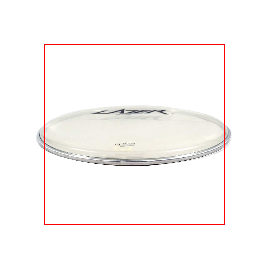 Lazer Music 20" Single Ply 0.2mm Clear Remo Ambassador Drumhead