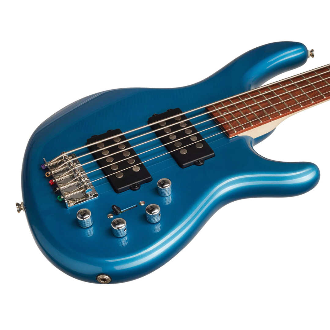 Cort Action HH5 Bass Guitar (Blue)