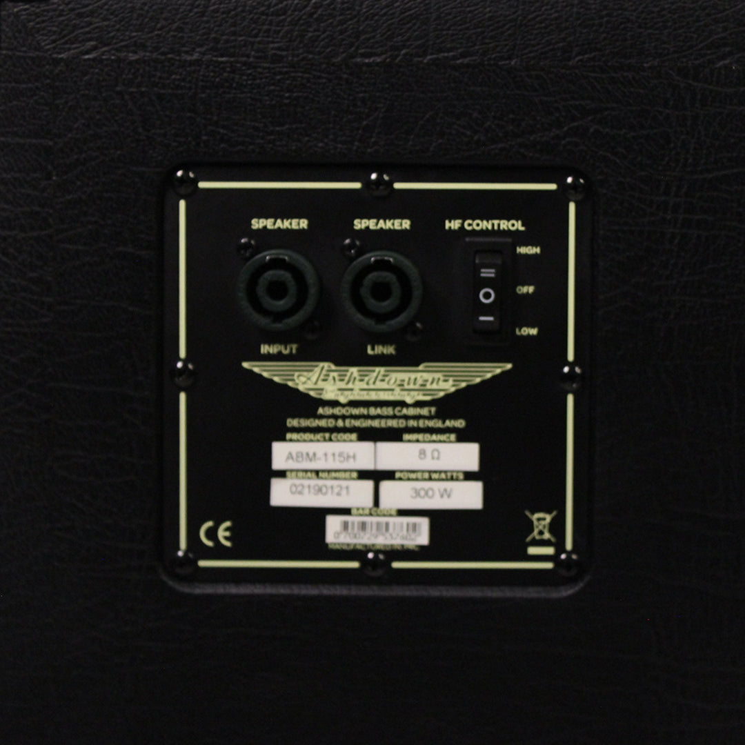 Ashdown ABM-115 Bass Guitar Amplifier Cabinet