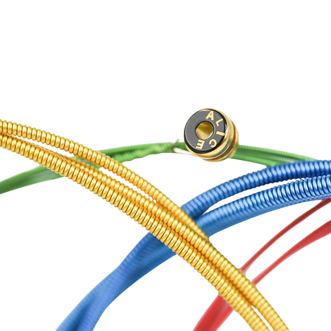 Alice A609C Bass Guitar Strings (Multi-Colored)