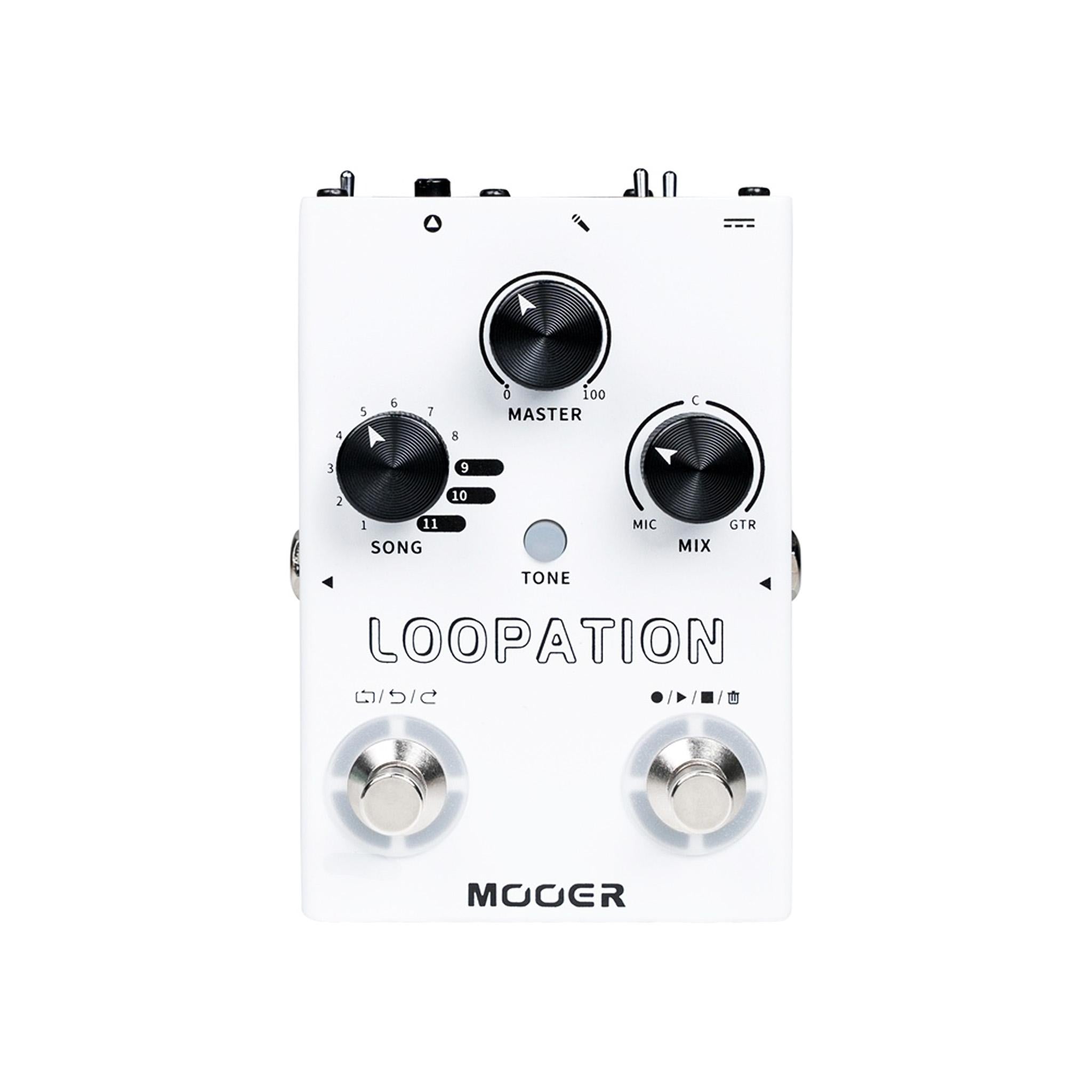 Mooer MVP3 LOOPATION Audio Looper and song recorder Vocal Effects (LOOPATION)