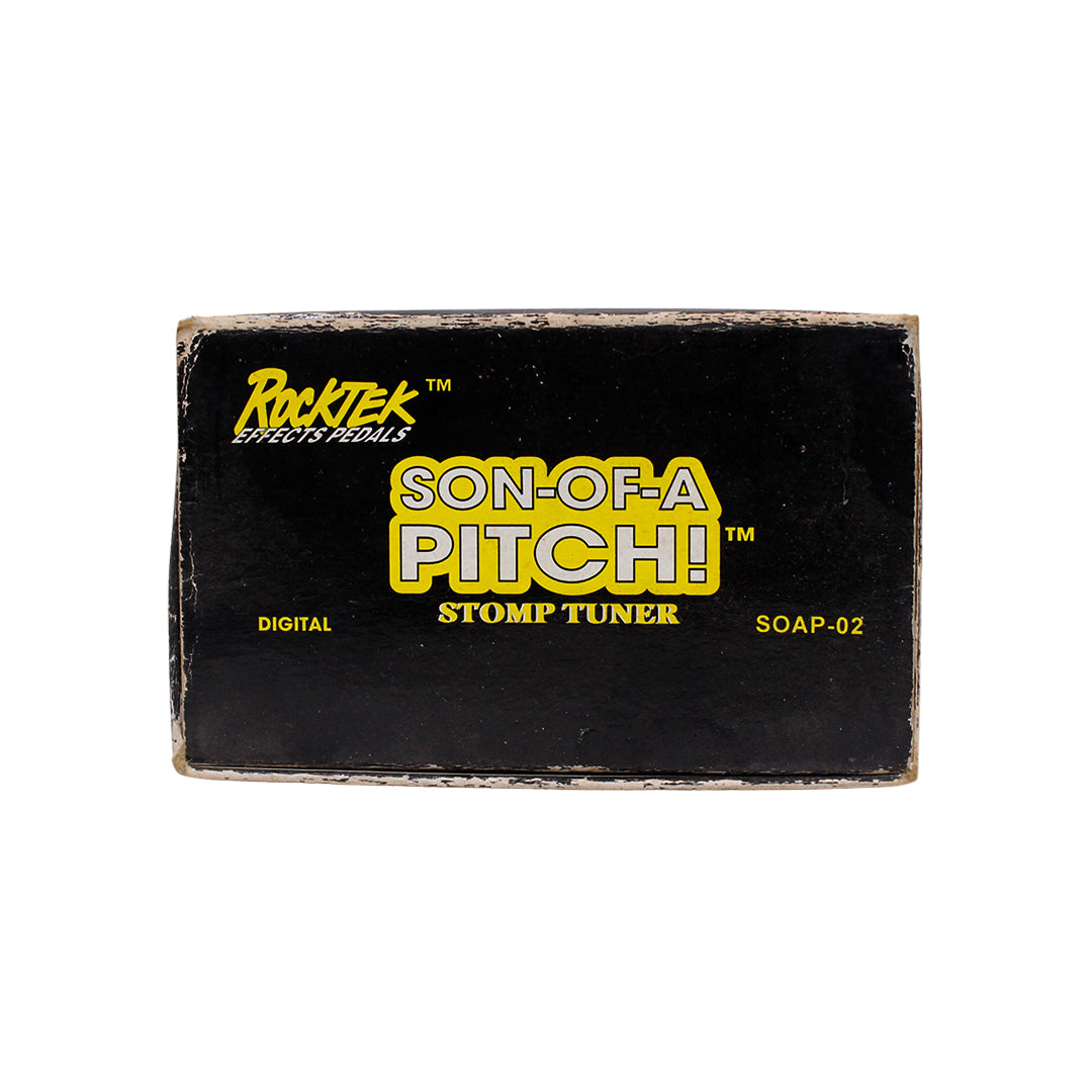 Rocktek Son-of-a-Pitch Chromatic Guitar & Bass Tuner Pedal