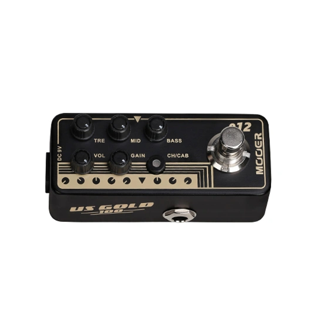 Mooer 012: US Gold 100 Micro Preamp