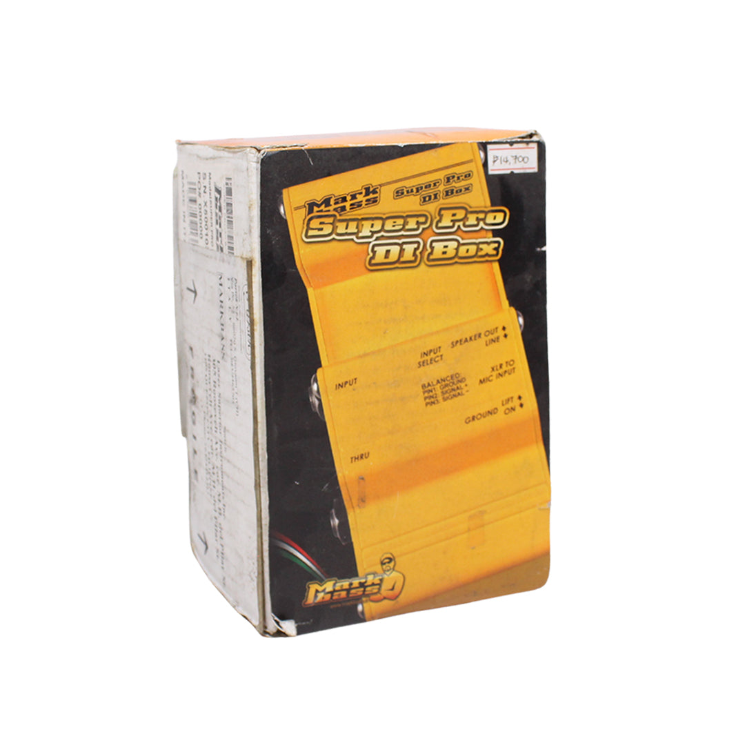 Markbass Super Pro Passive DI Box / Bass Direct Box (Clearance)