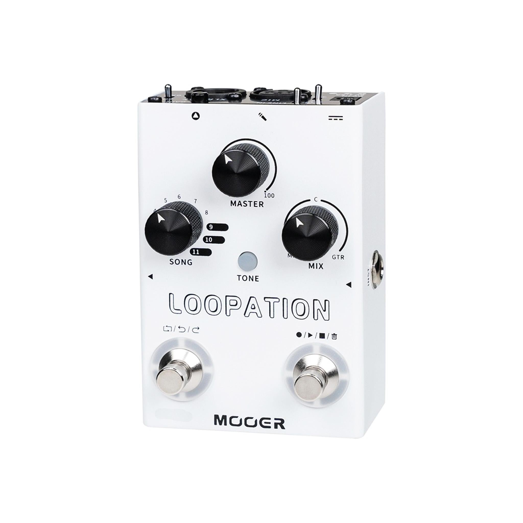 Mooer MVP3 LOOPATION Audio Looper and song recorder Vocal Effects (LOOPATION)