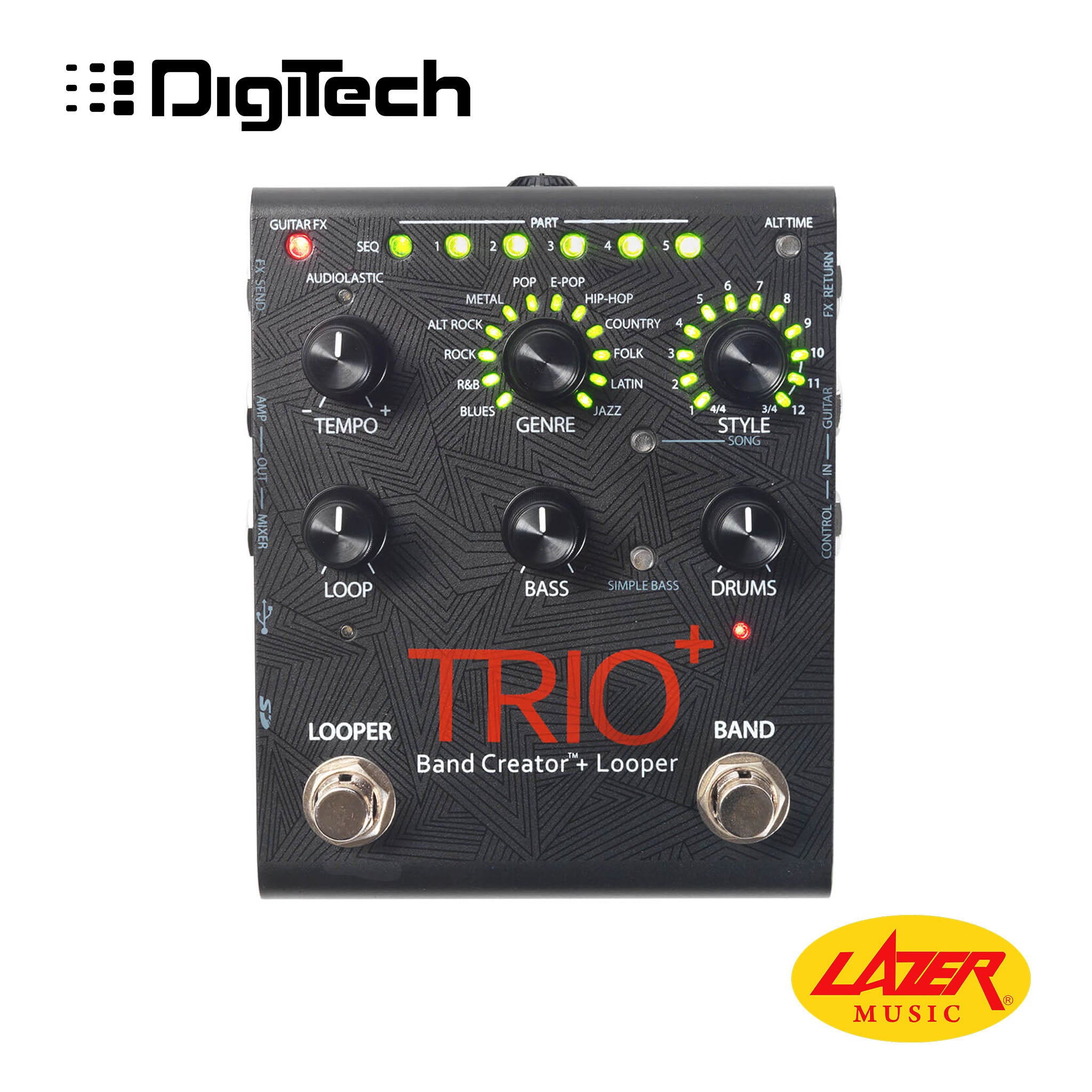 DigiTech Trio Plus Band Creator & Sequence Looper