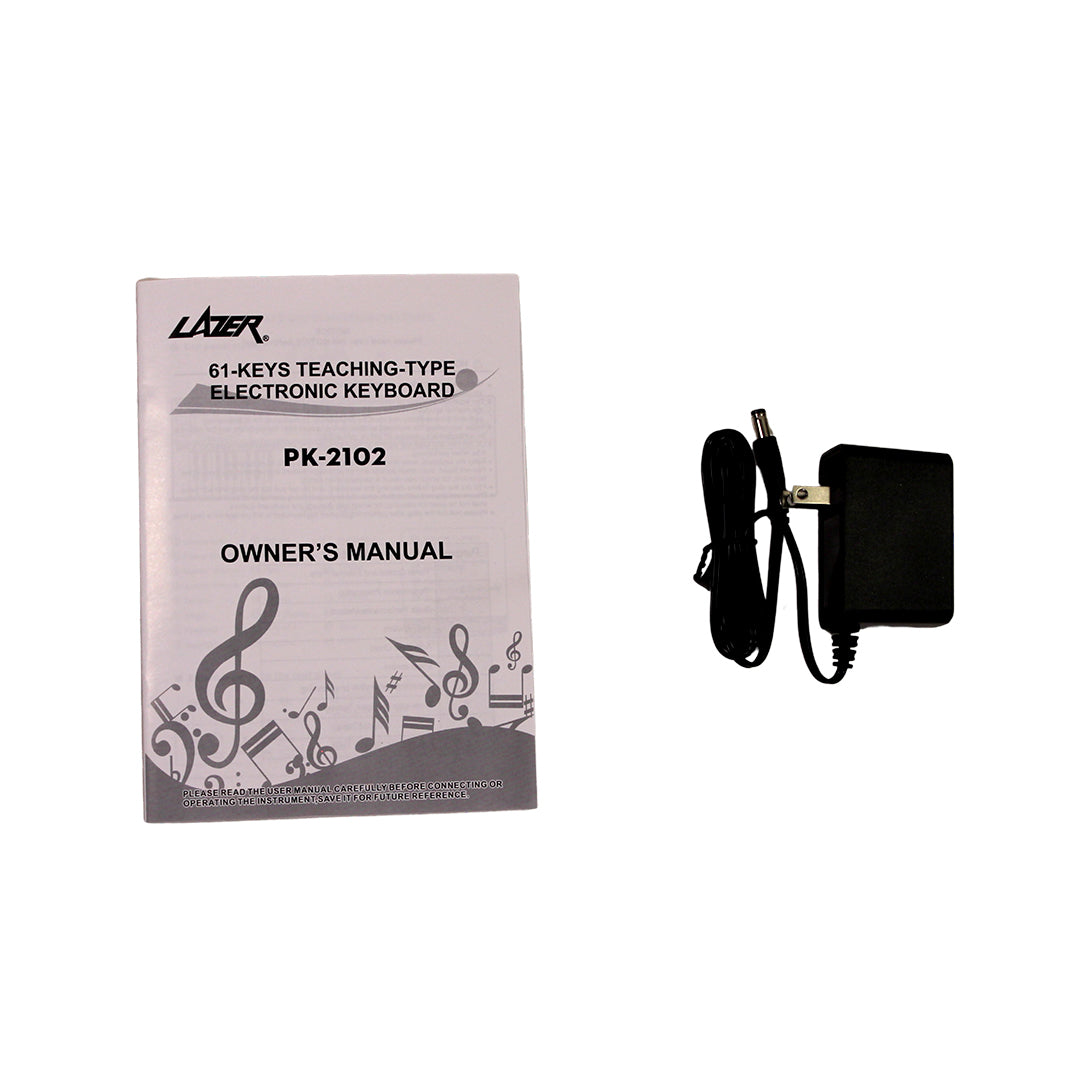 Lazer PK-2102 61-Key Electronic Digital Piano Keyboard