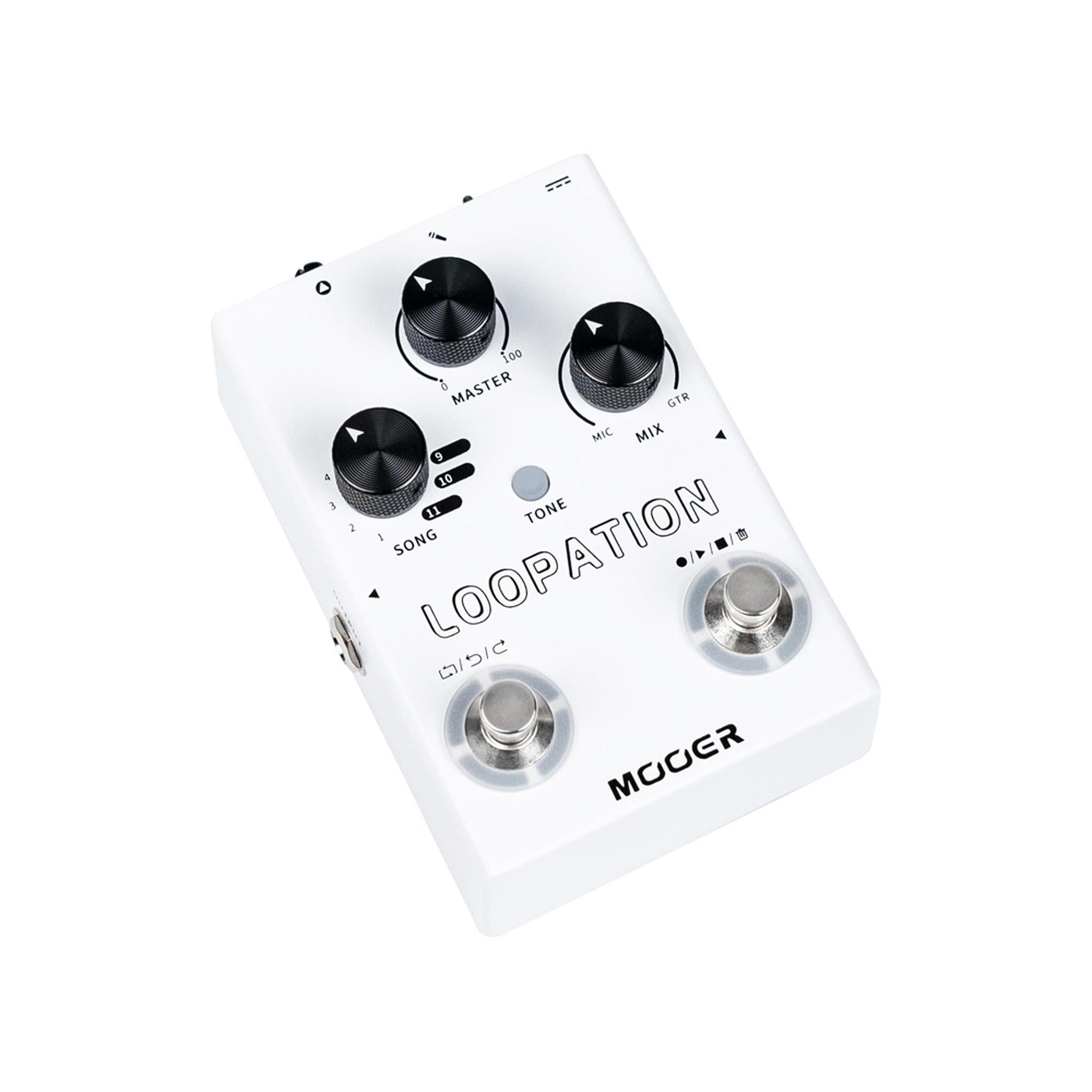 Mooer MVP3 LOOPATION Audio Looper and song recorder Vocal Effects (LOOPATION)