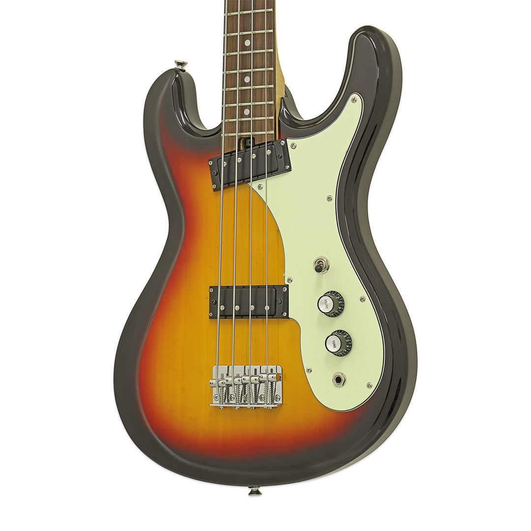 Aria Pro II DMB-206 Bass Guitar ( 3-TONE SUNBURST )