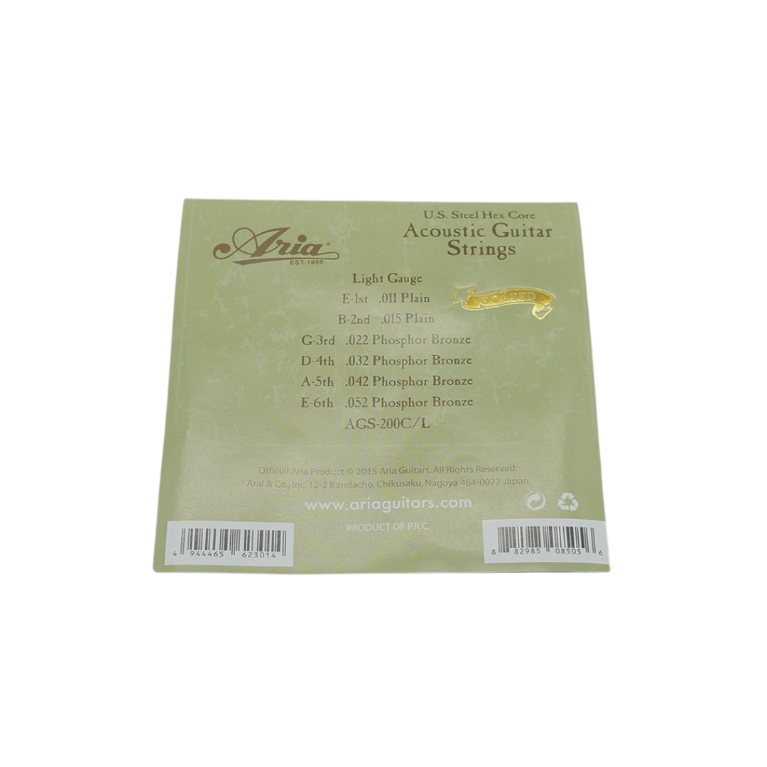 Aria AGS-200C Acoustic Guitar Strings