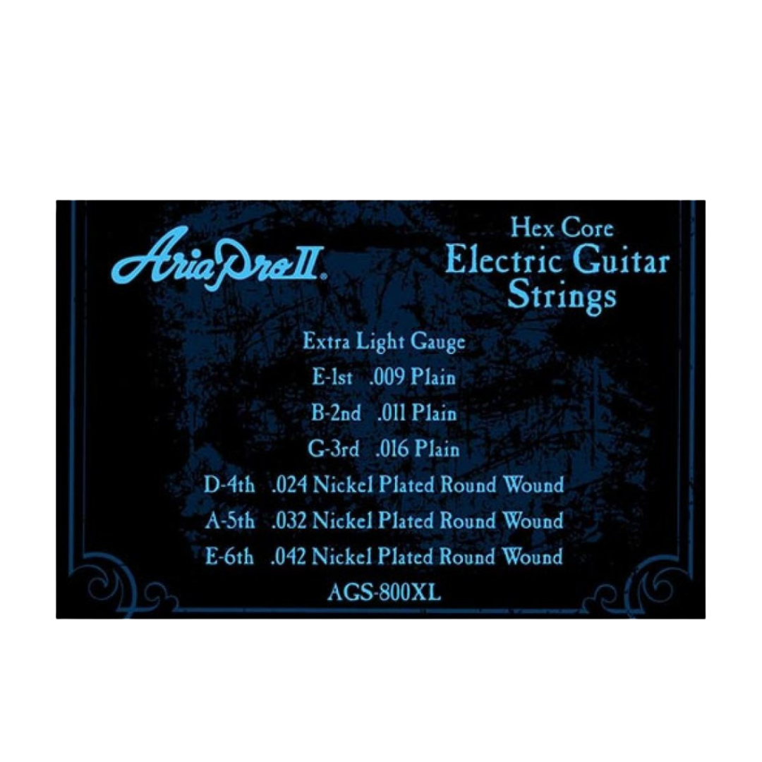 Aria Pro II AGS-800XL Electric Guitar Strings