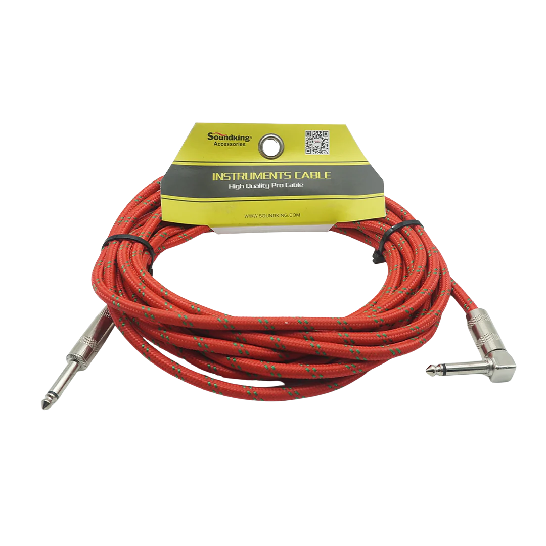 Soundking BC302 TS to Angle TS Instrument Cable