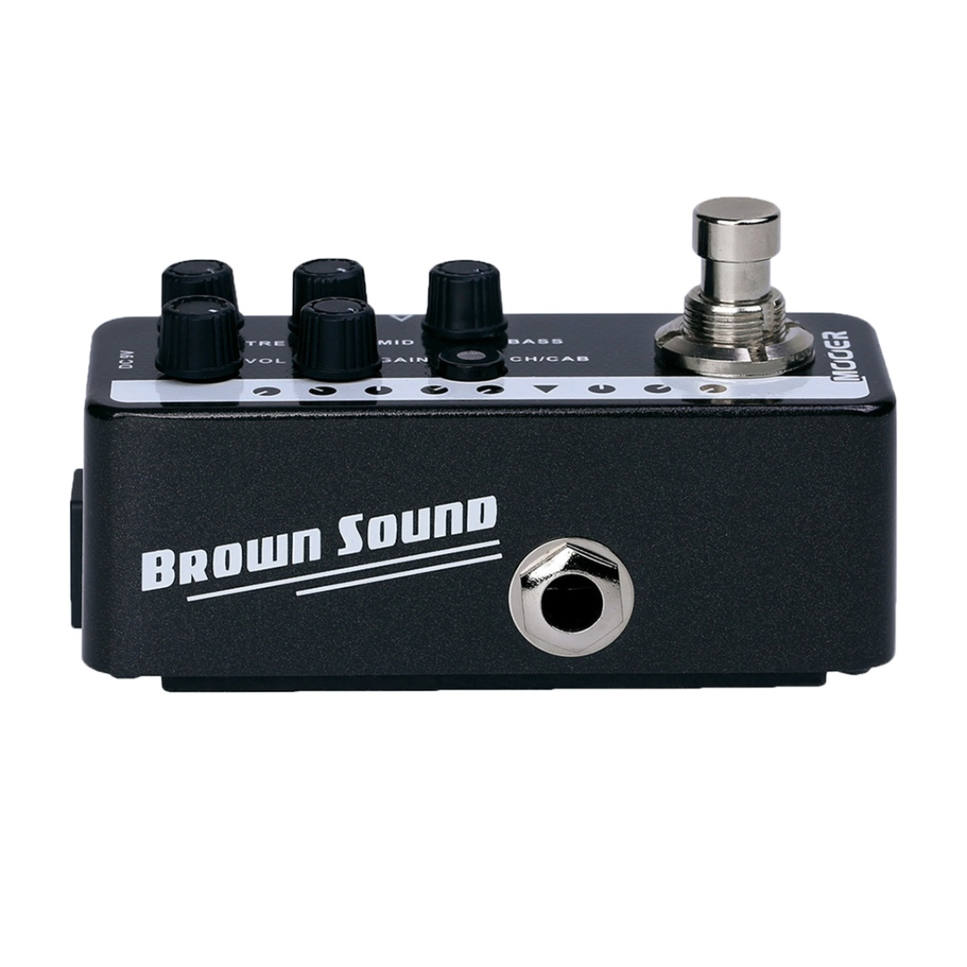 ギター Mooer Micro Preamp 005 BROWN SOUND 3 Amazon.com: MOOER Micro Preamp 005 Brown Sound 3 Digital Preamp